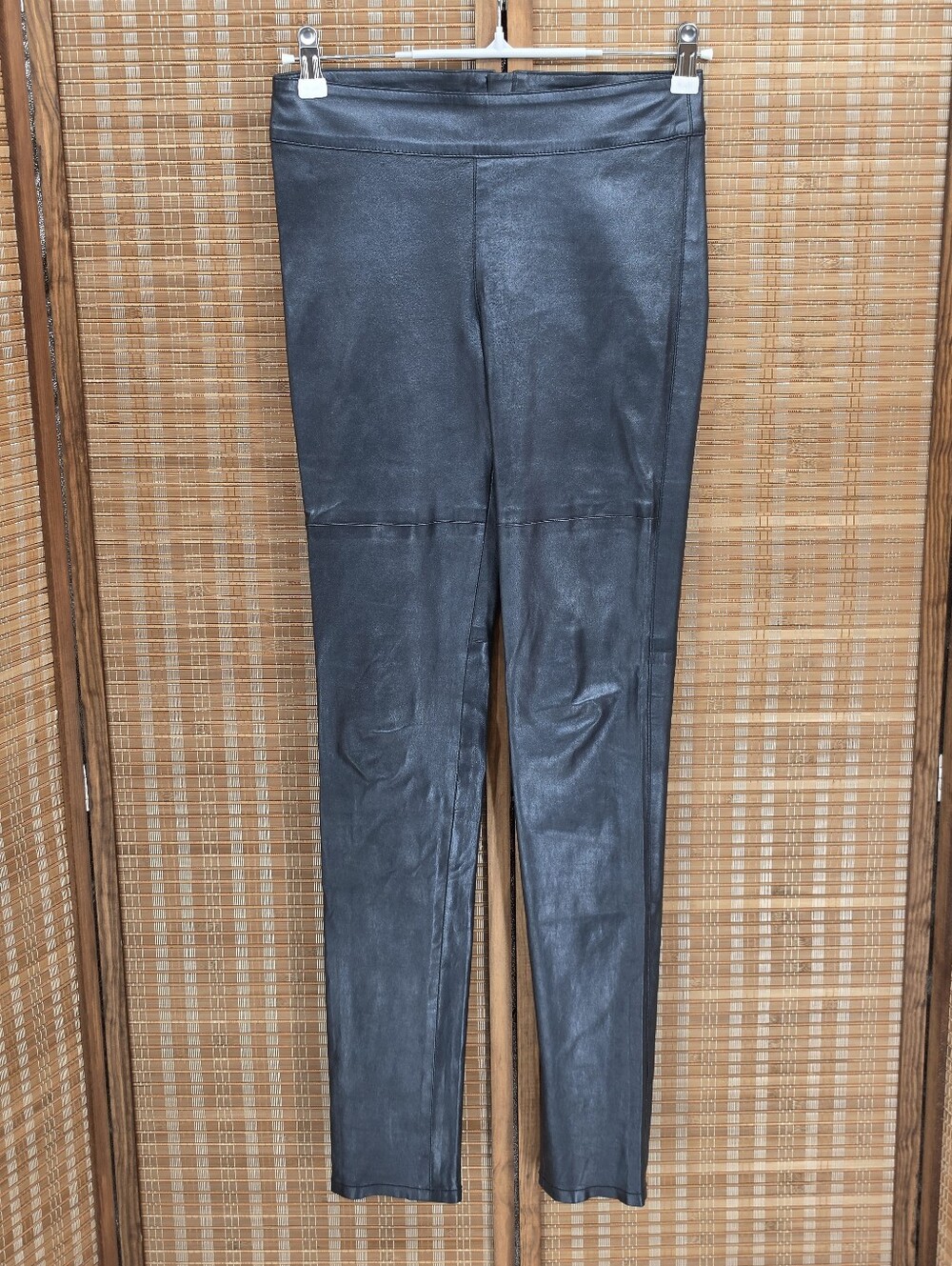 ☆ ​Graham & Spencer 100% Leather Leggings Pants Black Size 2 Made in USA